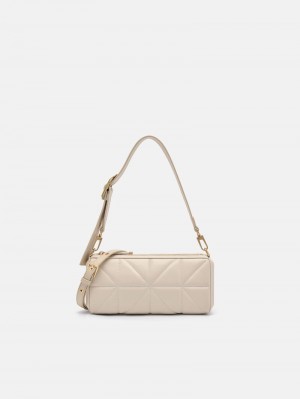 Pedro Helix Mini in Pixel Bags Women Bowling Bags Beige | Q9Q-2528