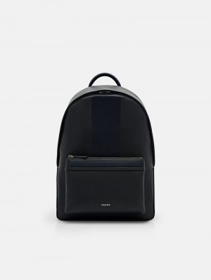 Pedro James Bags Men Backpacks Black | Q9Q-1218