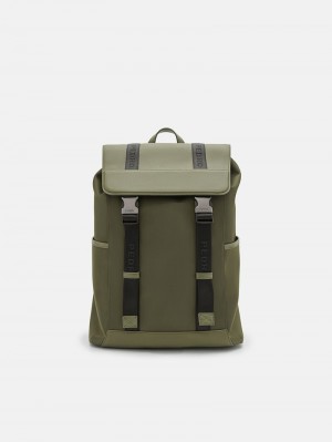 Pedro Rigby Bags Men Backpacks Military Green | Q9Q-1080