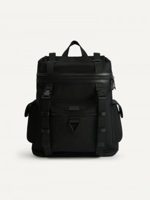 Pedro Utilitarian Bags Men Backpacks Black | Q9Q-1046