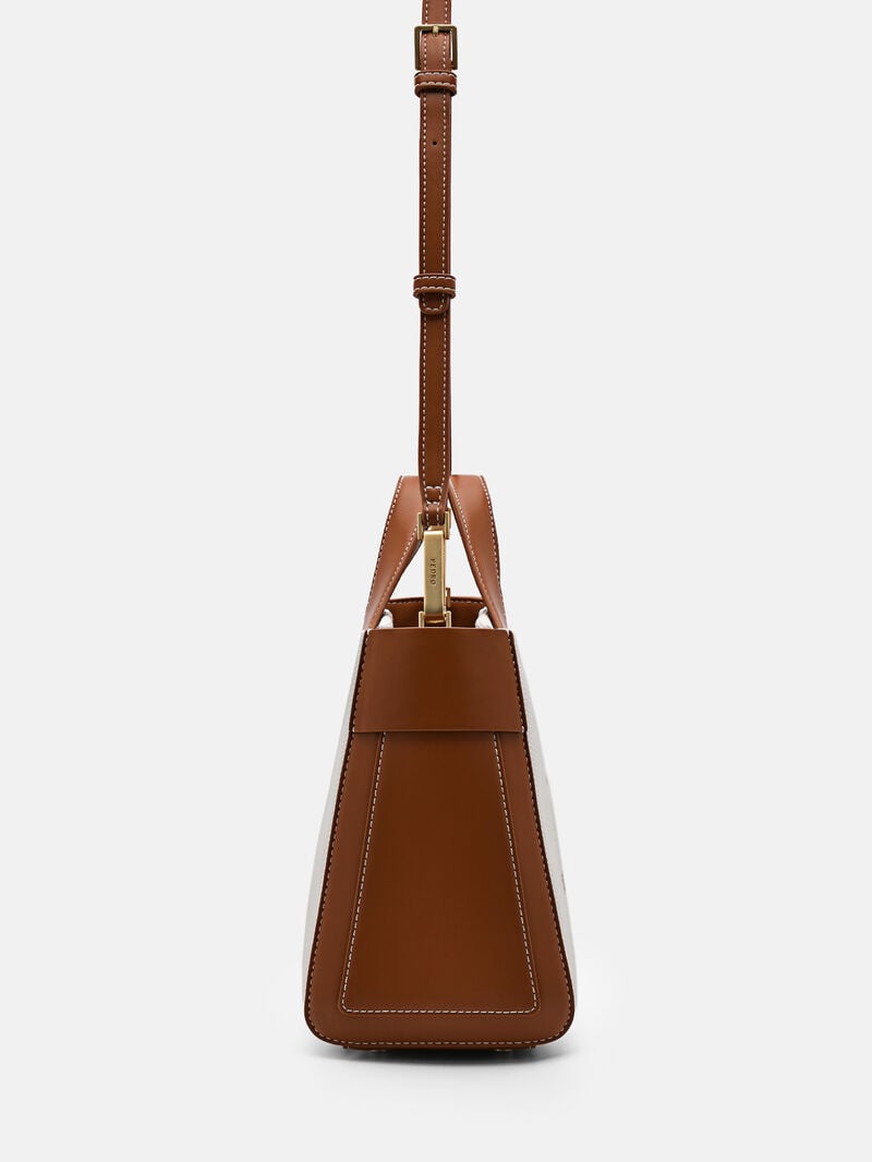 Pedro Izzie Large Bags Women Bowling Bags Cognac | Q9Q-2183