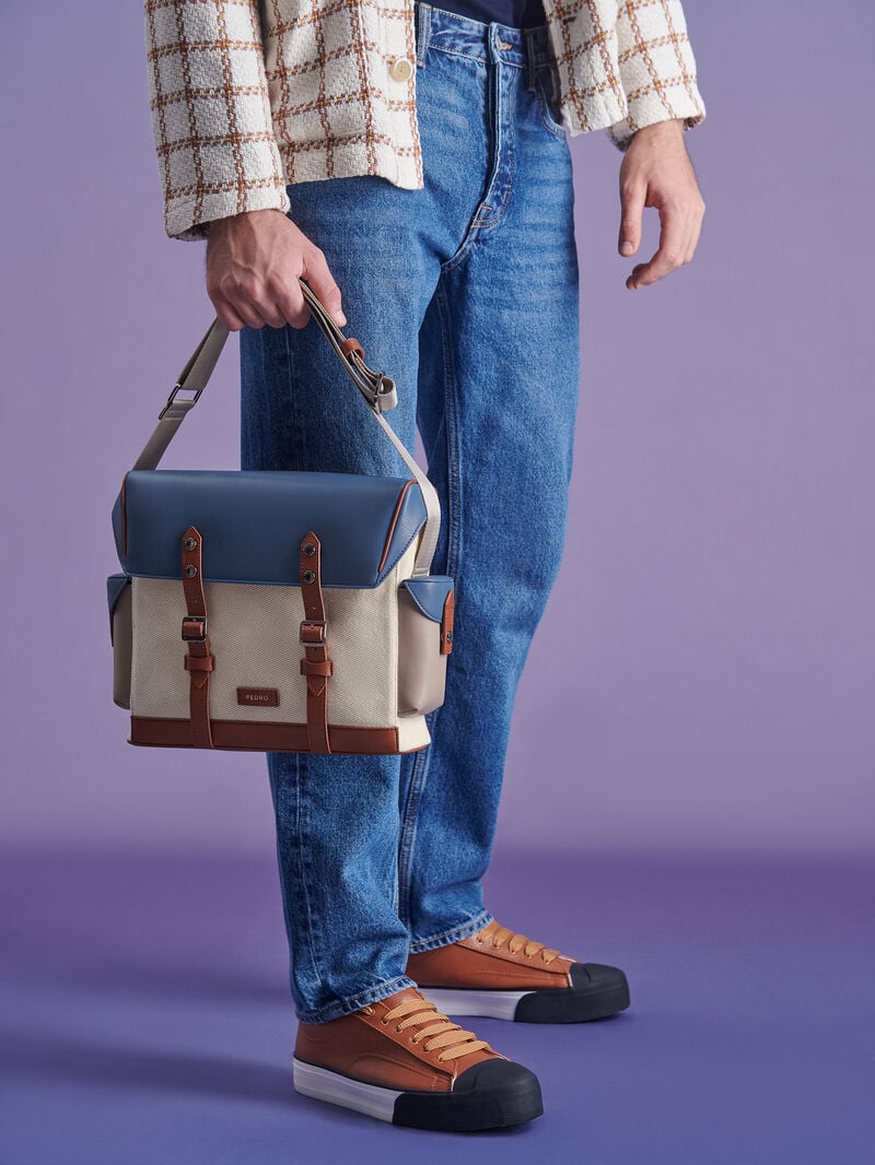 Pedro Jones Bags Men Messenger Bags Multi | Q9Q-1211