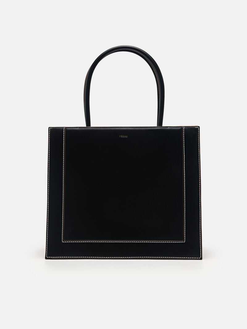 Pedro Market Bags Women Totes Black | Q9Q-1172
