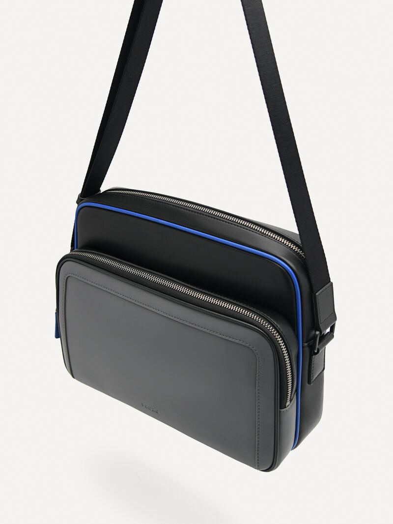 Pedro Porte Bags Men Messenger Bags Dark Grey | Q9Q-1103