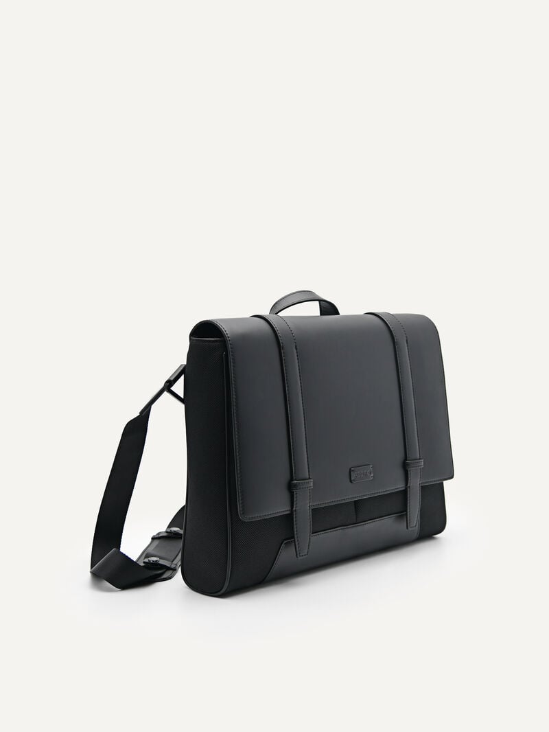 Pedro Rainier Bags Men Messenger Bags Black | Q9Q-1095