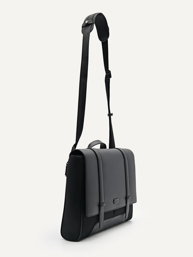 Pedro Rainier Bags Men Messenger Bags Black | Q9Q-1095