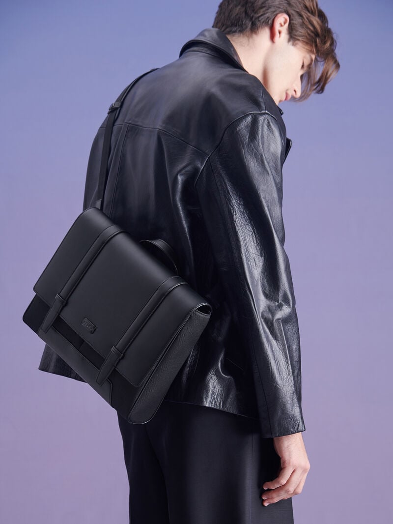 Pedro Rainier Bags Men Messenger Bags Black | Q9Q-1095
