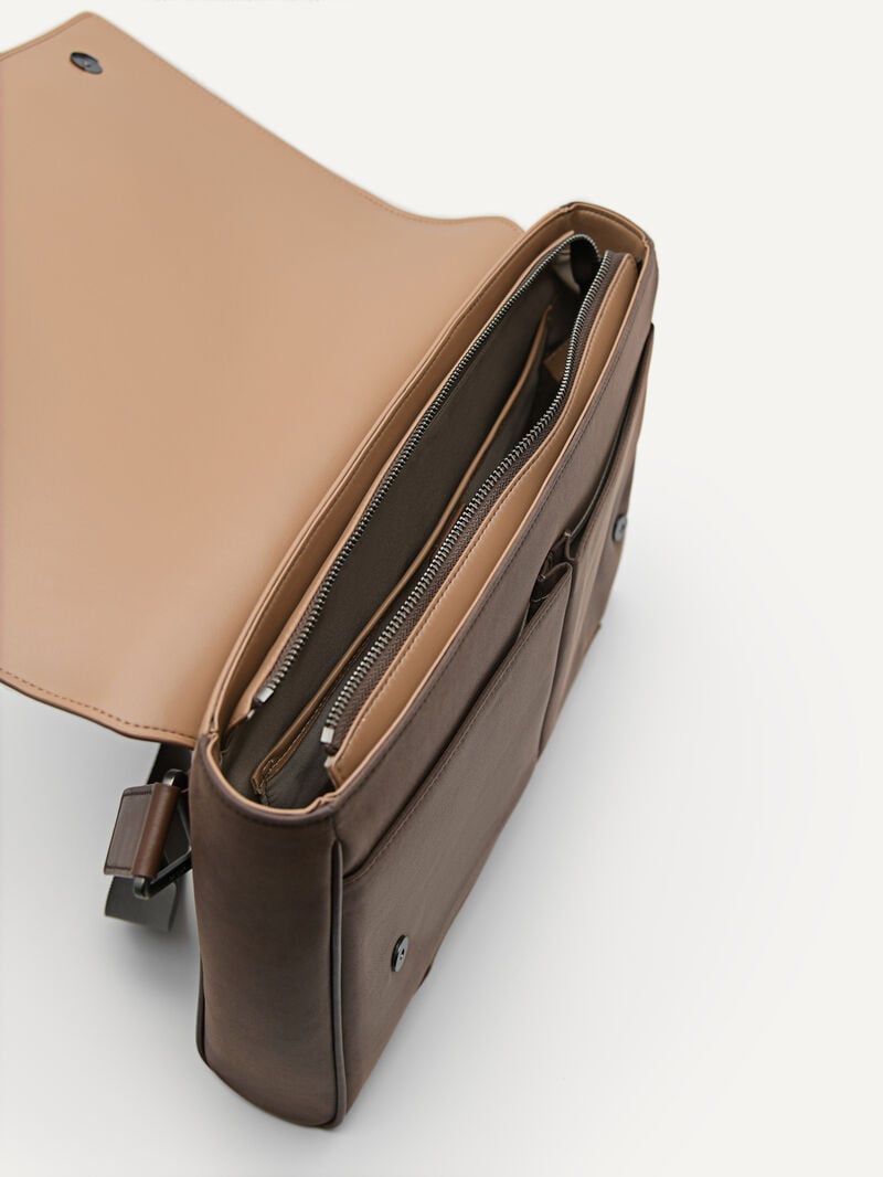 Pedro Rainier Bags Men Messenger Bags Taupe | Q9Q-1096