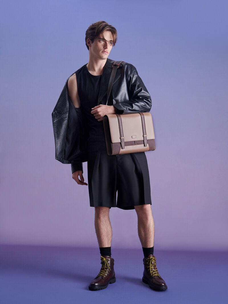 Pedro Rainier Bags Men Messenger Bags Taupe | Q9Q-1096