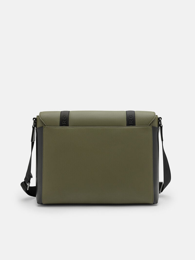 Pedro Rigby Bags Men Messenger Bags Military Green | Q9Q-1076