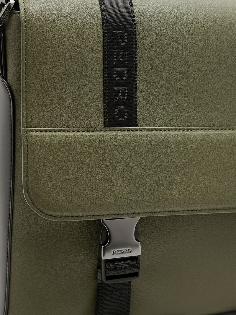 Pedro Rigby Bags Men Messenger Bags Military Green | Q9Q-1076